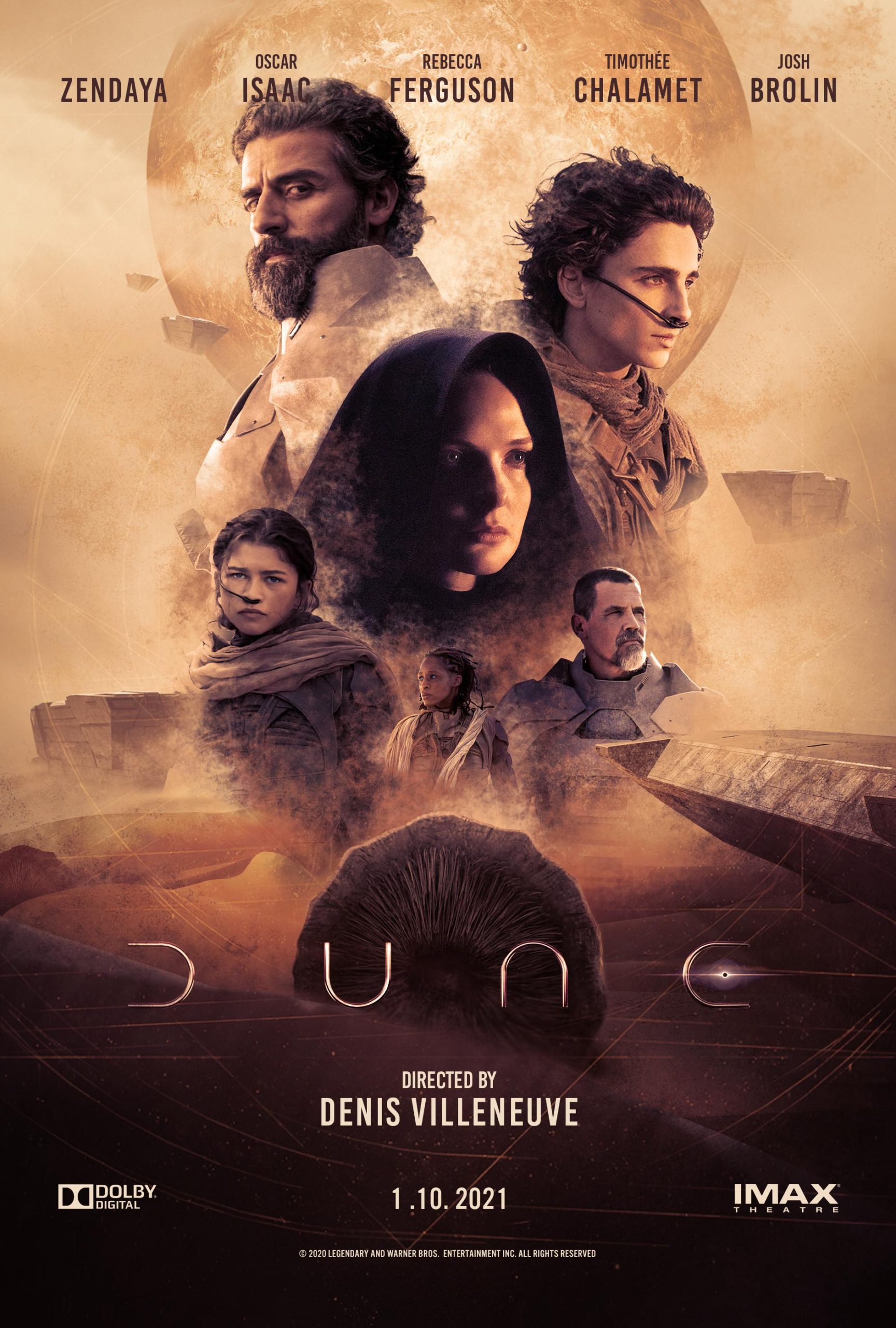 Dune (2021), in Theaters / on HBOmax