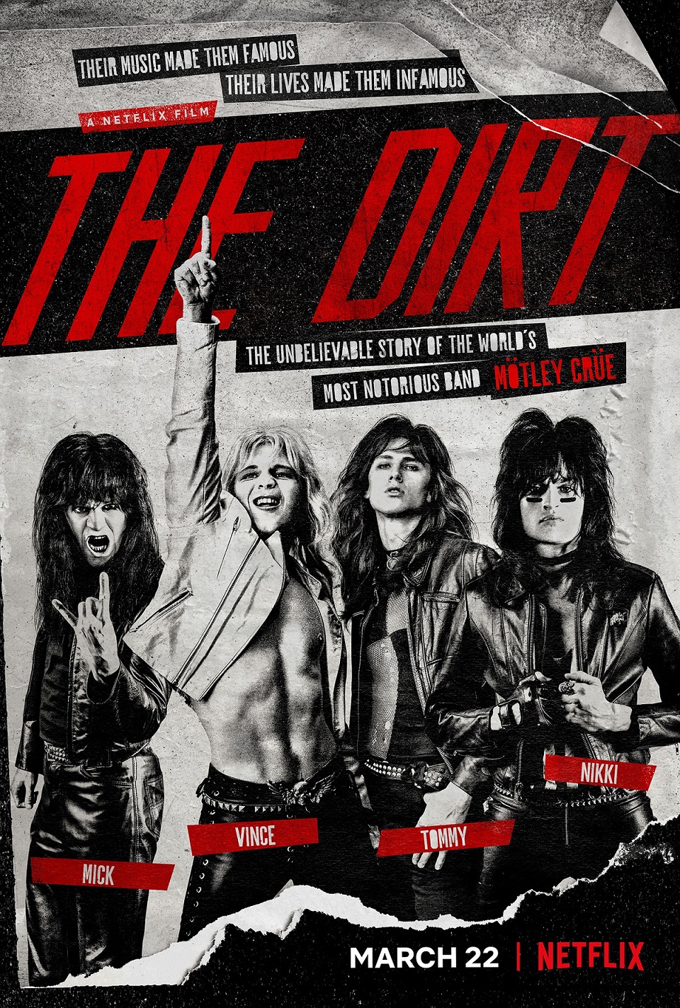 Motley Crue: The Dirt (2019), on Netflix