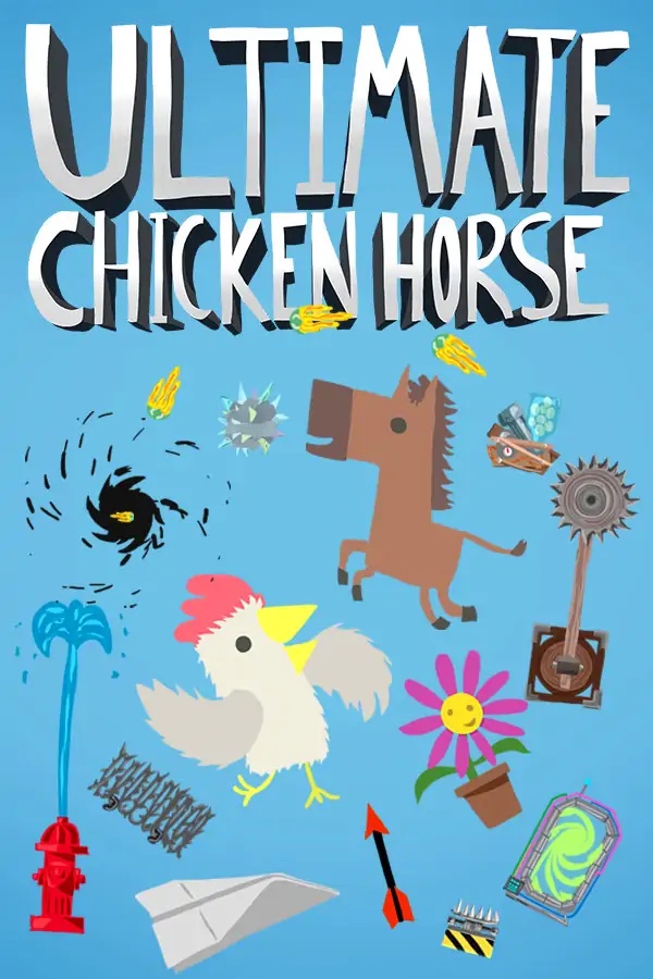 Ultimate Chicken Horse (2016), for Android, PS4, Switch, Xbox One