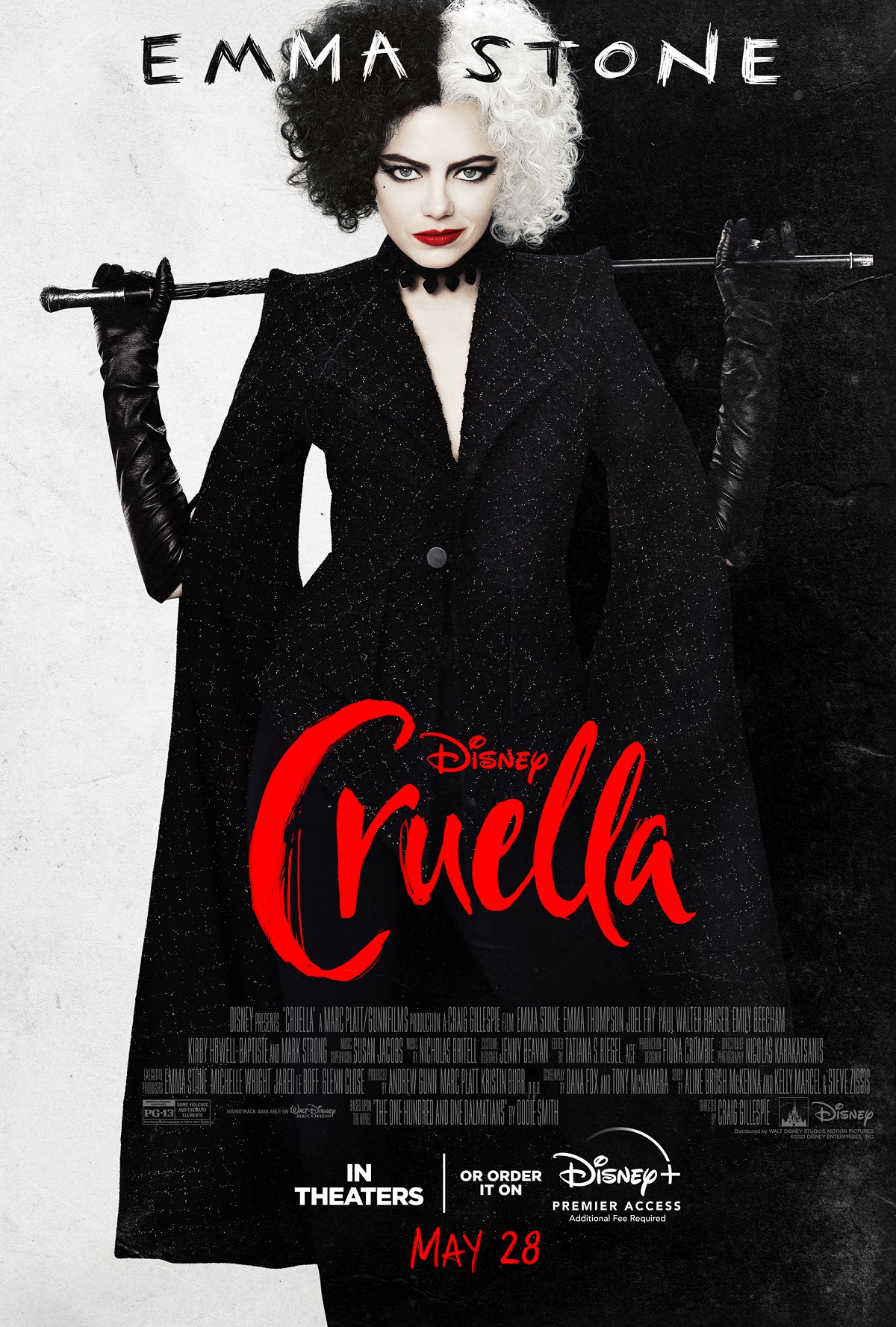 Cruella (2021), on Disney+