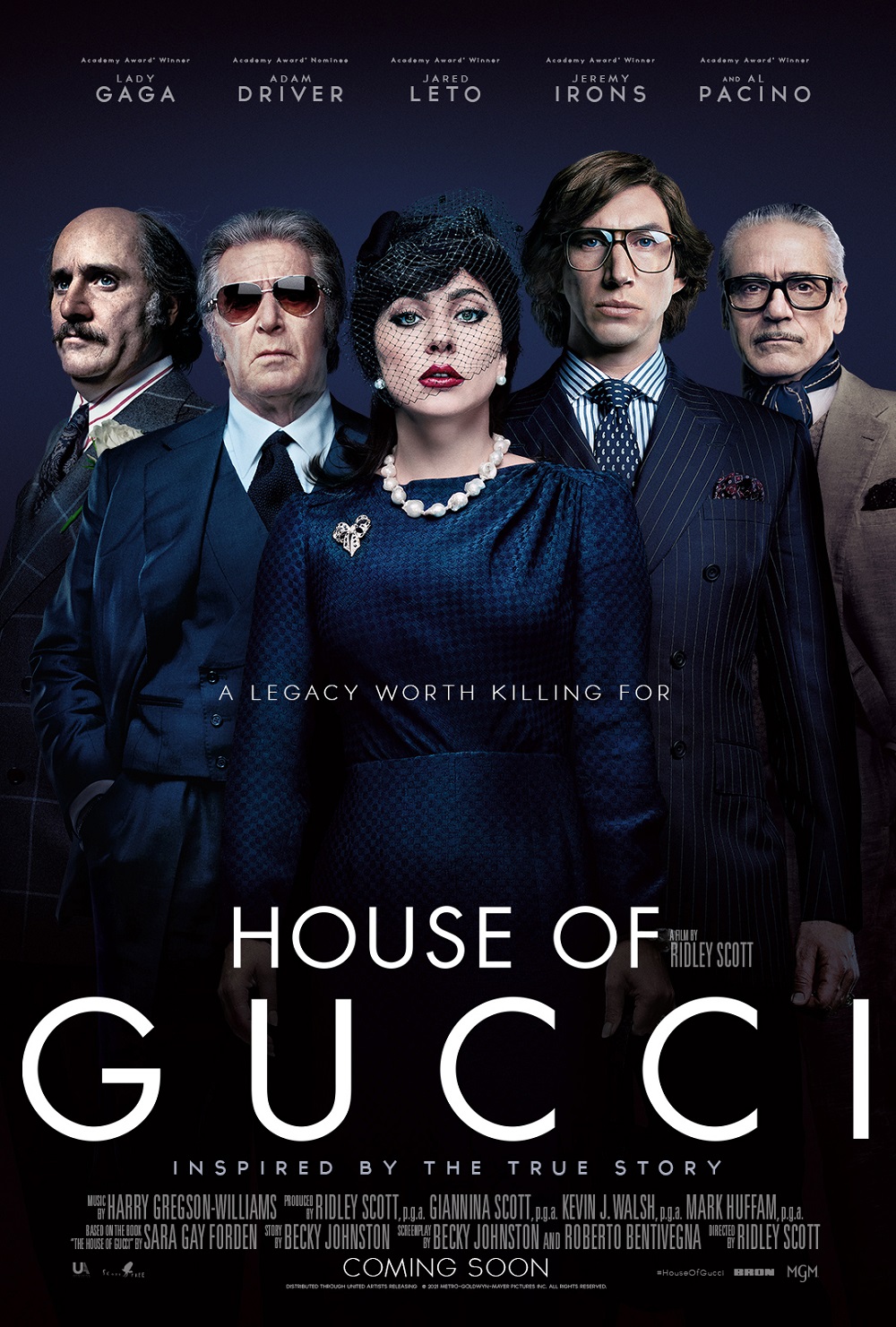 House of Gucci (2021), on HBOmax/ Warner Discovery
