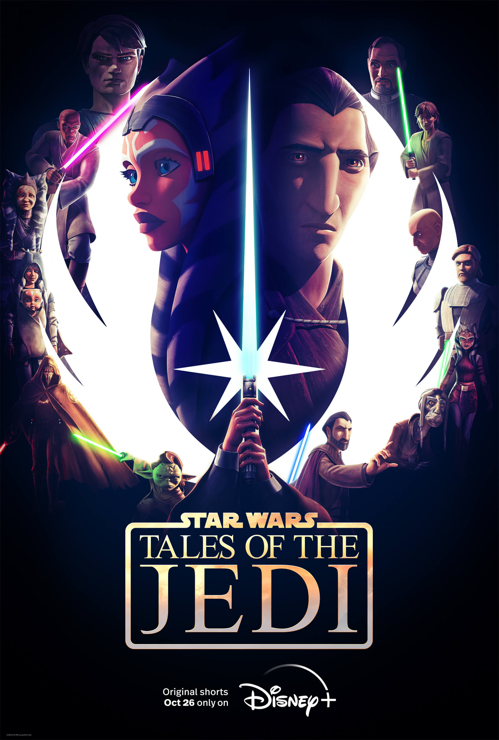 Star Wars: Tales of the Jedi (2022), on Disney+