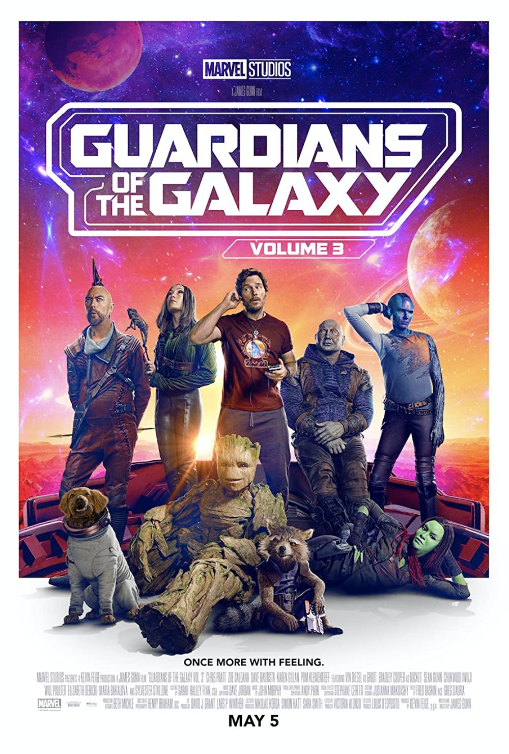 Guardians of The Galaxy: Vol. 3 (2023), In Theaters & Disney+