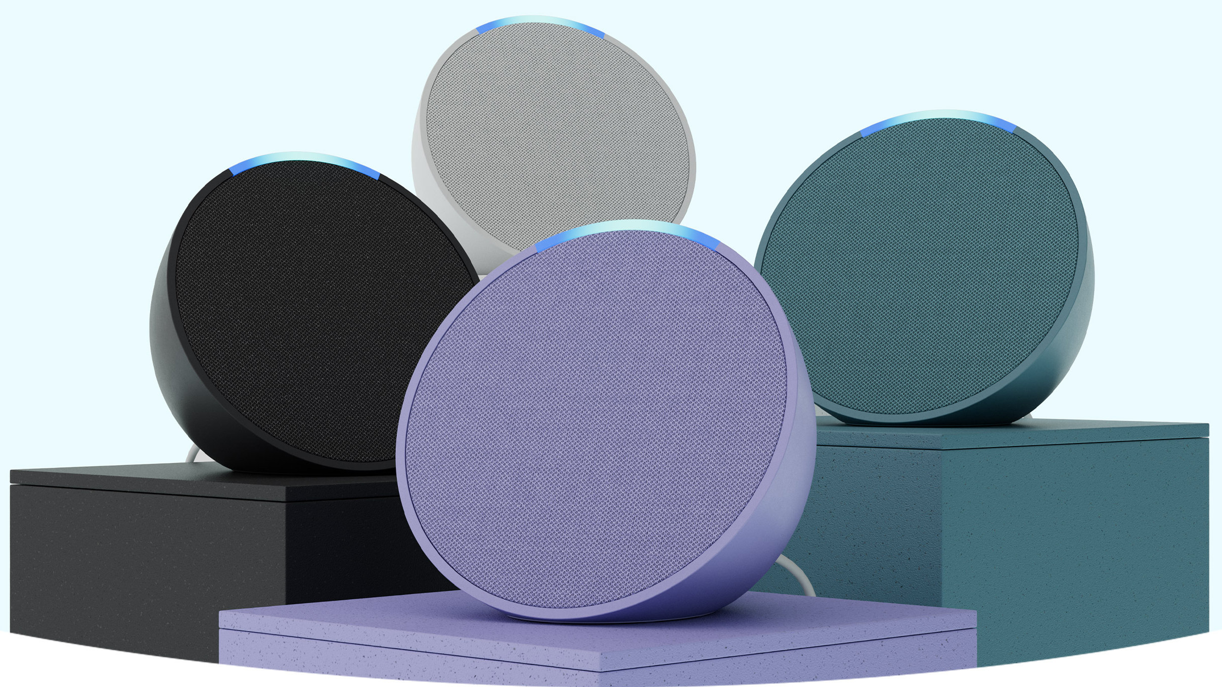 Save 37% on the Amazon Echo Pop (if you don’t mind a damaged box)