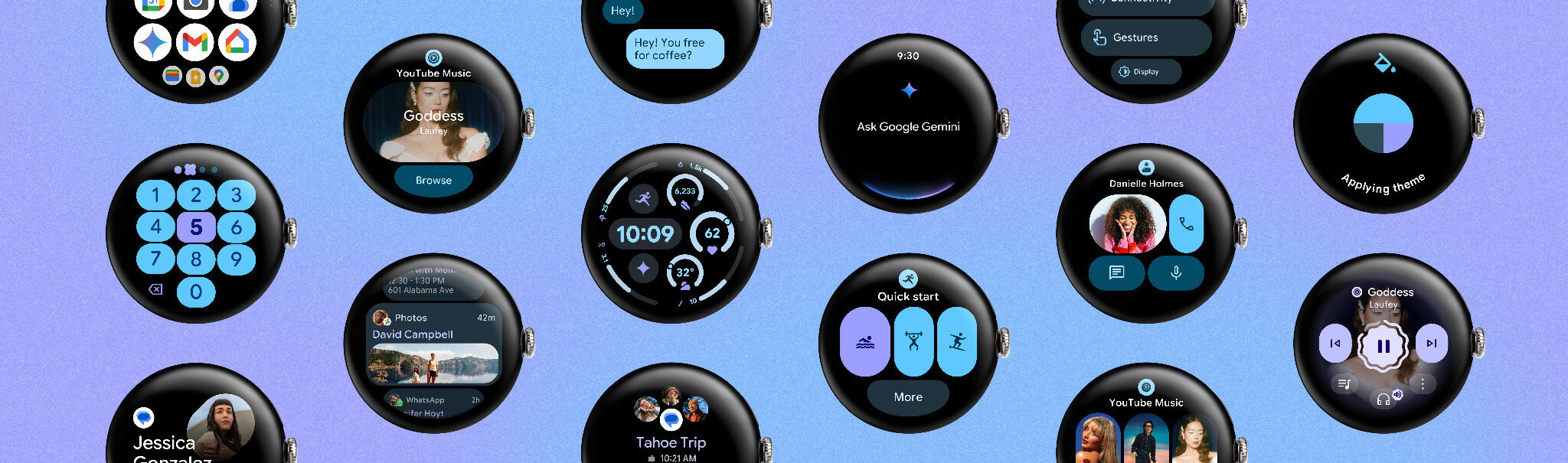Google will put the always-on display to good use in Wear OS 6