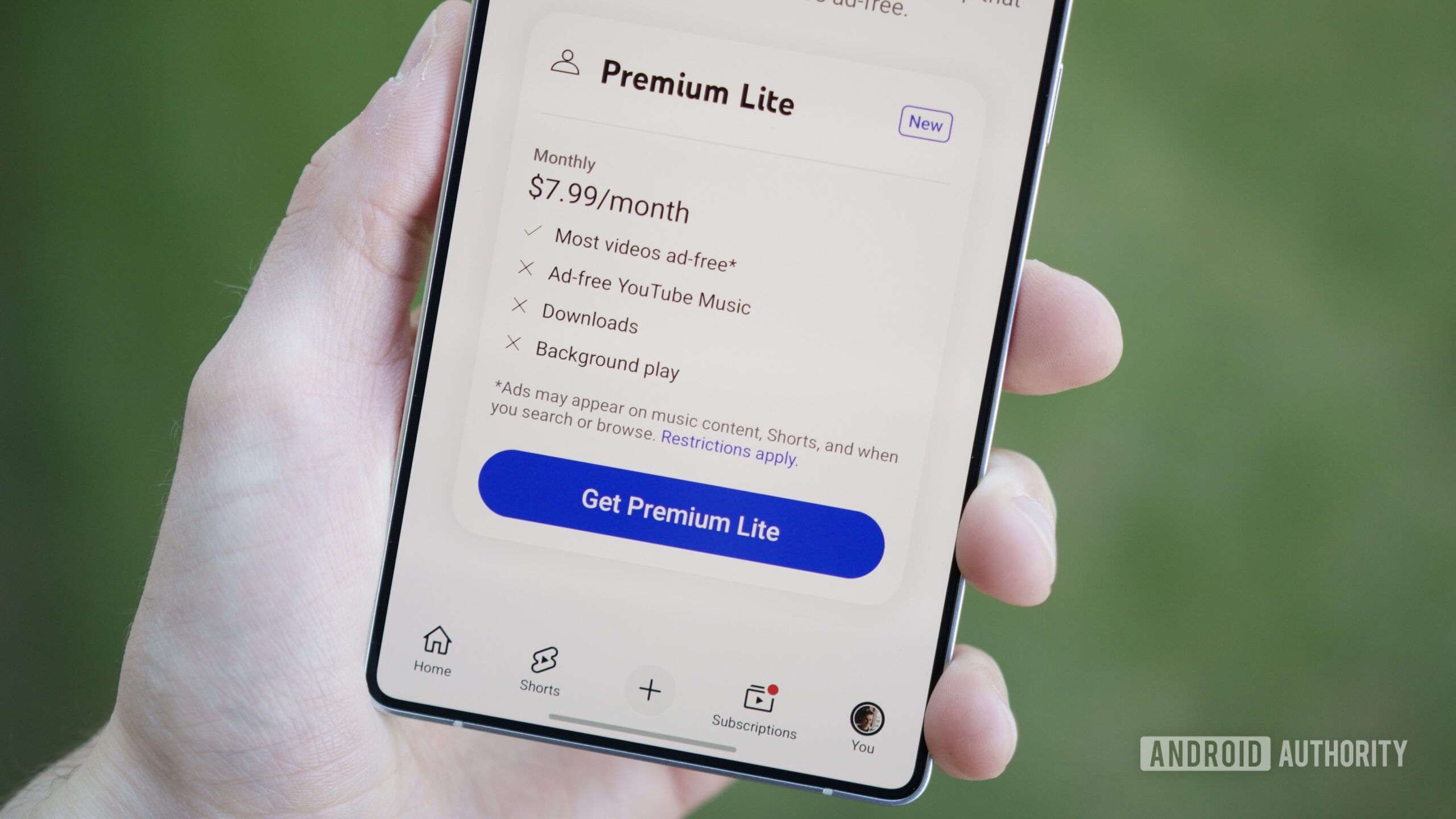 YouTube Premium Lite is the perfect plan for me, but there’s one dealbreaker